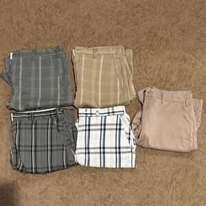 Men’s BCG Golf Shorts LOT - Set of Five - All Size 32